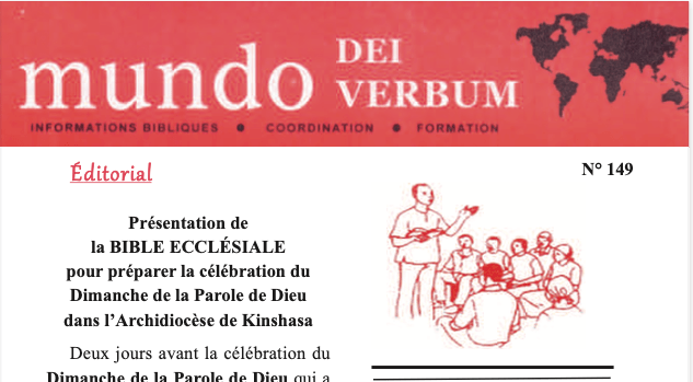 mundo DEI VERBUM Nº 149
